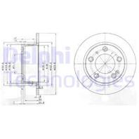 Диск торм зад 224x9 5 отв (min 2)