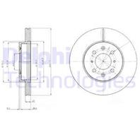 [BG2759] Delphi Комплект 2 шт. Диск тормозной переднийпередний