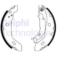 Барабанные тормозные колодки LS1841 от производителя DELPHI