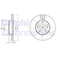 BG2682_диск тормозной передний! Nissan Maxima all 88&gt