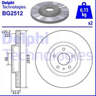 Диск тормозной Fr A-R 156 147