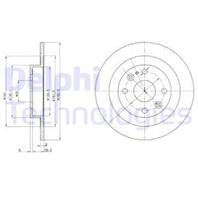 Диск торм.(цена за к-т) Mazda 323/MX3 89-00 зад.не вент. (250x9.0mm)