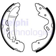 Барабанные тормозные колодки задние LS2019 от компании DELPHI