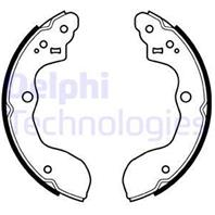 DELPHI LS2071 Колодки торм.бар.SUZUKI SX4/FIAT SEDICI 06- (220x36)