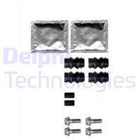 Комплект монтажный дисковых тормозных колодок