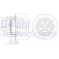 Bg4154_диск тормозной задний! subaru legacy 2.0 98> Bg4154_диск тормозной задний! subaru legacy 2.0 98>