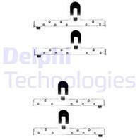 DELPHI LX0071 Пружины прижимные дисковых колодок к-т.VW GOLF 83-99/JETTA/PASSAT 84-93 перед.