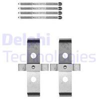 Комплект монтажный дисковых тормозных колодок