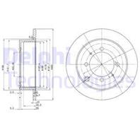 [BG3400] Delphi Диск тормозной задний