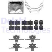 Ремкомплект для передних колодок mazda 6 (gh) lx0521