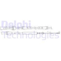 LZ0212_датчик износа колодок задних!\ BMW 5 GT F07 530D-550xDrive 09&gt