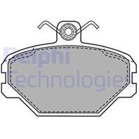 Колодки тормозные дисковые передние LP1444 от фирмы DELPHI