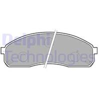 [LP1671] Delphi К-т торм. колодок Fr KIA Carnival