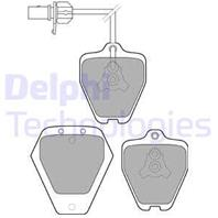 Колодки тормозные дисковые передние LP1760 от компании DELPHI