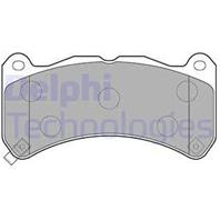 Колодки тормозные дисковые передние LP2211 от производителя DELPHI