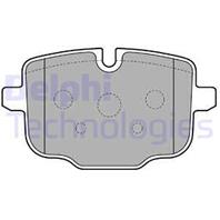 [LP2246] DELPHI Колодки тормозные задние комплект на ось