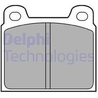 Колодки тормозные дисковые передние LP61 от фирмы DELPHI