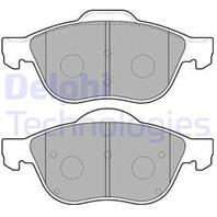 [lp1844] delphi колодки тормозные передние комплект на ось