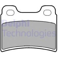 Колодки тормозные дисковые задние LP904 от компании DELPHI