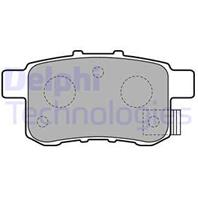 DELPHI LP2145 Колодки тормозные HONDA ACCORD 2.0-2.4 МКПП 08- задние