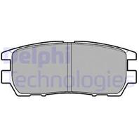 [LP954] DELPHI Колодки тормозные задние комплект на ось