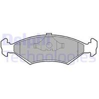 LP204_!колодки дисковые п. Ford Escort 1.1/1.3/1.6D/Sierra 1.6-2.3D 84-86