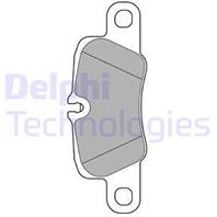 Колодки тормозные дисковые задние LP2237 от компании DELPHI