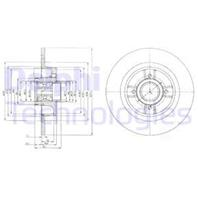Brake disk with bearing