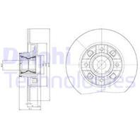 Brake disk with bearing
