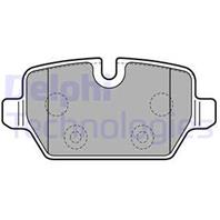 Колодки тормозные дисковые задние LP2247 от компании DELPHI