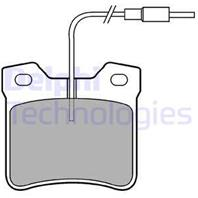 LP667_!колодки дисковые з. Peugeot 406 2.0/2.2/1.9TD/2.0HD/2.1TD 95&gt