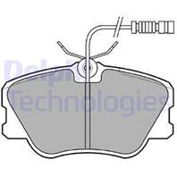 [LP608] Delphi К-т колодок торм. Fr MB W124