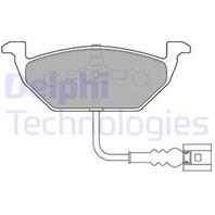 DELPHI LP1514 Колодки тормозные AUDI A3 &gt03/VW G4/G5/SKODA OCTAVIA 1.4/1.6/1.9D передние