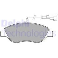 LP2299_колодки дисковые передние!\ Alfa Romeo Mito, Fiat Bravo 07>