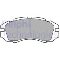 [LP813] Delphi К-т колодок торм. Fr Subaru Le/ Im