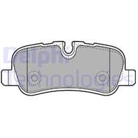 DELPHI LP1936 Колодки тормозные LAND ROVER DISCOVERY 2.7TD/4.4 04&gt/RANGE ROVER 05&gtзадние