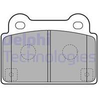 Тормозные дисковые колодки LP2177 от фирмы DELPHI