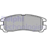 [lp955] delphi колодки тормозные задние комплект на ось