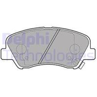 DELPHI LP2497 Колодки тормозные HYUNDAI SOLARIS 10-/KIA RIO 11- передние