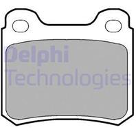 [LP915] DELPHI Колодки торм. Re MB W124  W201  W203задние комплект на ось