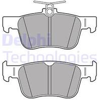 Колодка тормозная компл. сзади honda civic x 1.0/1.5/2.0 02.17-