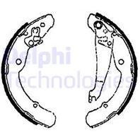 Барабанные тормозные колодки LS1784 от производителя DELPHI