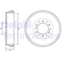 Барабан тормозной TOYOTA HILUX 05- D 295мм Барабан тормозной TOYOTA HILUX 05- D 295мм