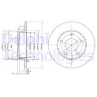 Диск торм. зад.[245x10] 5 отв.(min 2)