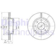 Bg2565_диск тормозной передний! nissan sunny 1.4-2.0d 86-96