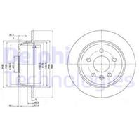 BG3241_диск тормозной задний! MB Vito all 95&gt