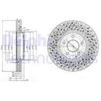 Bg3986_диск тормозной передний! mb w220 3.5 03&gt