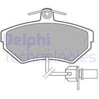 [LP1631] Delphi Колодки тормозные передние комплект на ось