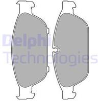 [LP2238] DELPHI Колодки тормозные передние комплект на ось