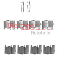 Комплектующие колодок дискового тормоза